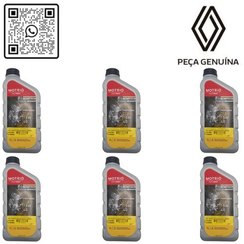 RN 089928-6 8660089928 Oleo 15w40 SL FLEX Semissintetico MOTRIO x6 1